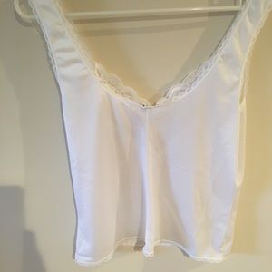 Women’s intimate slip top